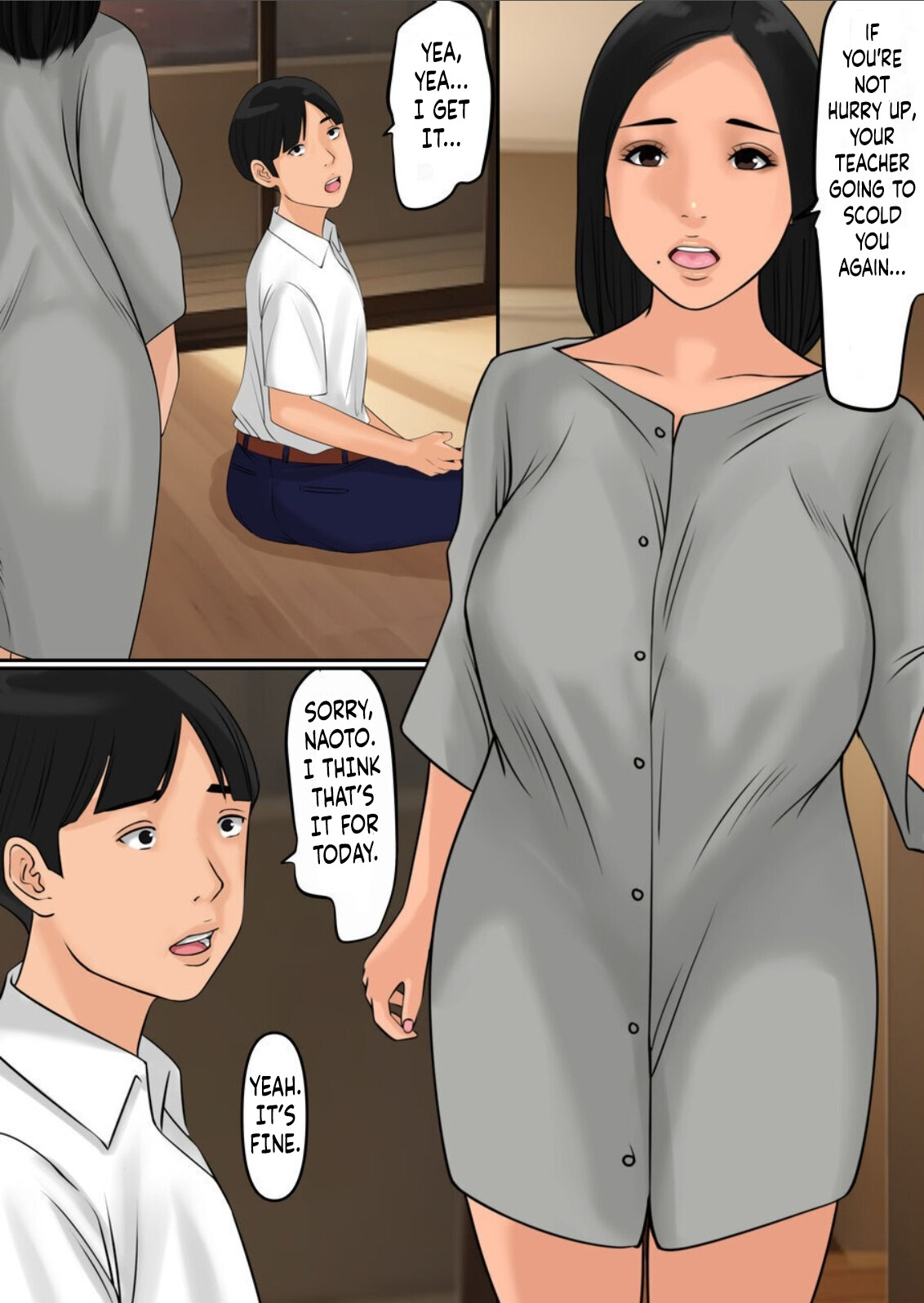 Hentai Manga Comic-Friend With Benefit With My Friends Mom-Read-3